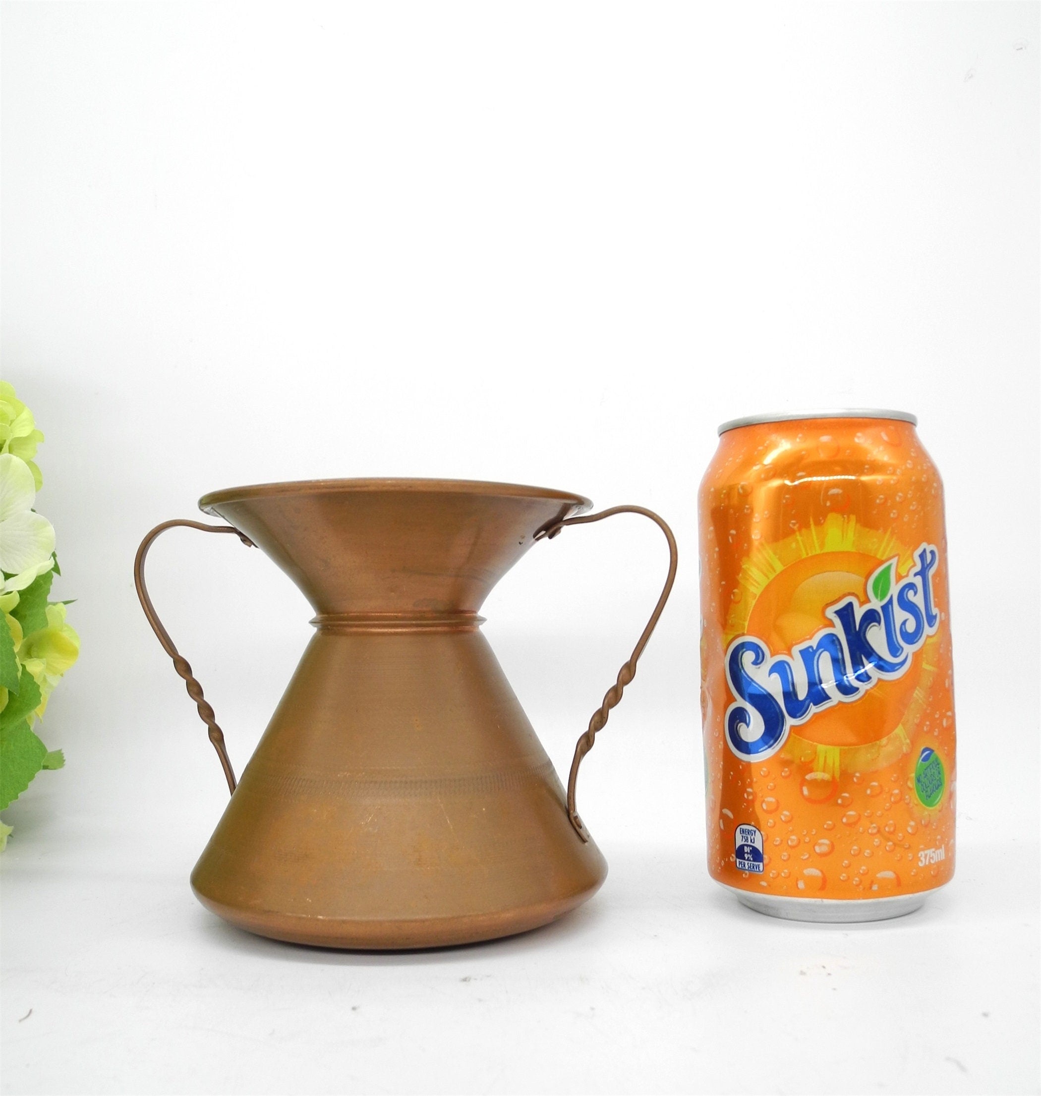 Vtg Copper Planter, Home Decor