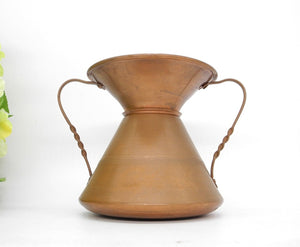 Vtg Copper Planter, Home Decor