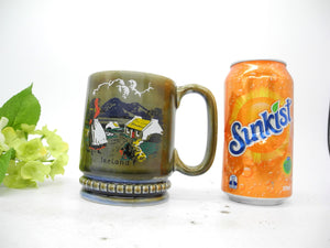 Vtg WADE Irish Porcelain Mug,
