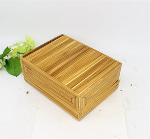 Bamboo Trinket Box, Jewellery Box,
