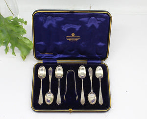 1904 English Sterling Silver,Flatware in 1904 by A&D Sheffield with Hallmark