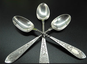 1904 English Sterling Silver,Flatware in 1904 by A&D Sheffield with Hallmark
