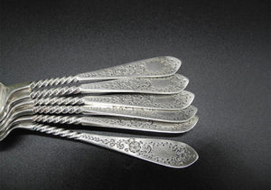 1904 English Sterling Silver,Flatware in 1904 by A&D Sheffield with Hallmark