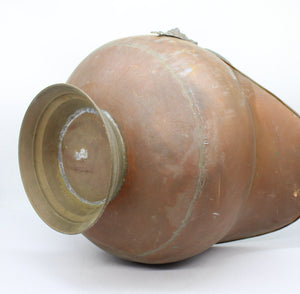 XL Copper Coal Scuttle, Planter, Pot