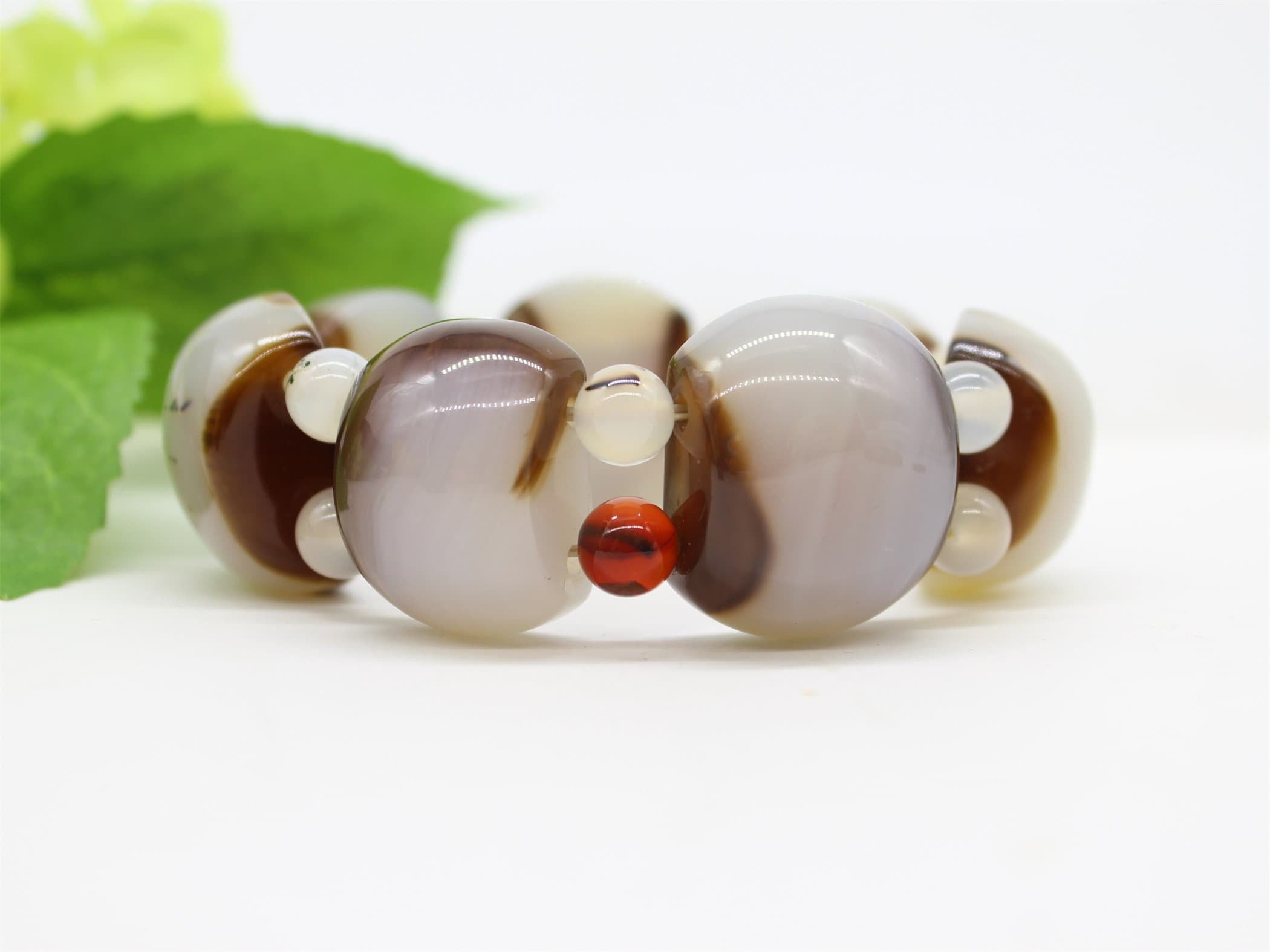 Natural White Agate Bracelet, Jewellery