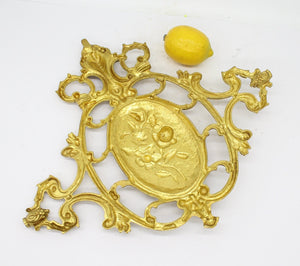 3kg 38cmL Pair Solid Brass Wall Panel
