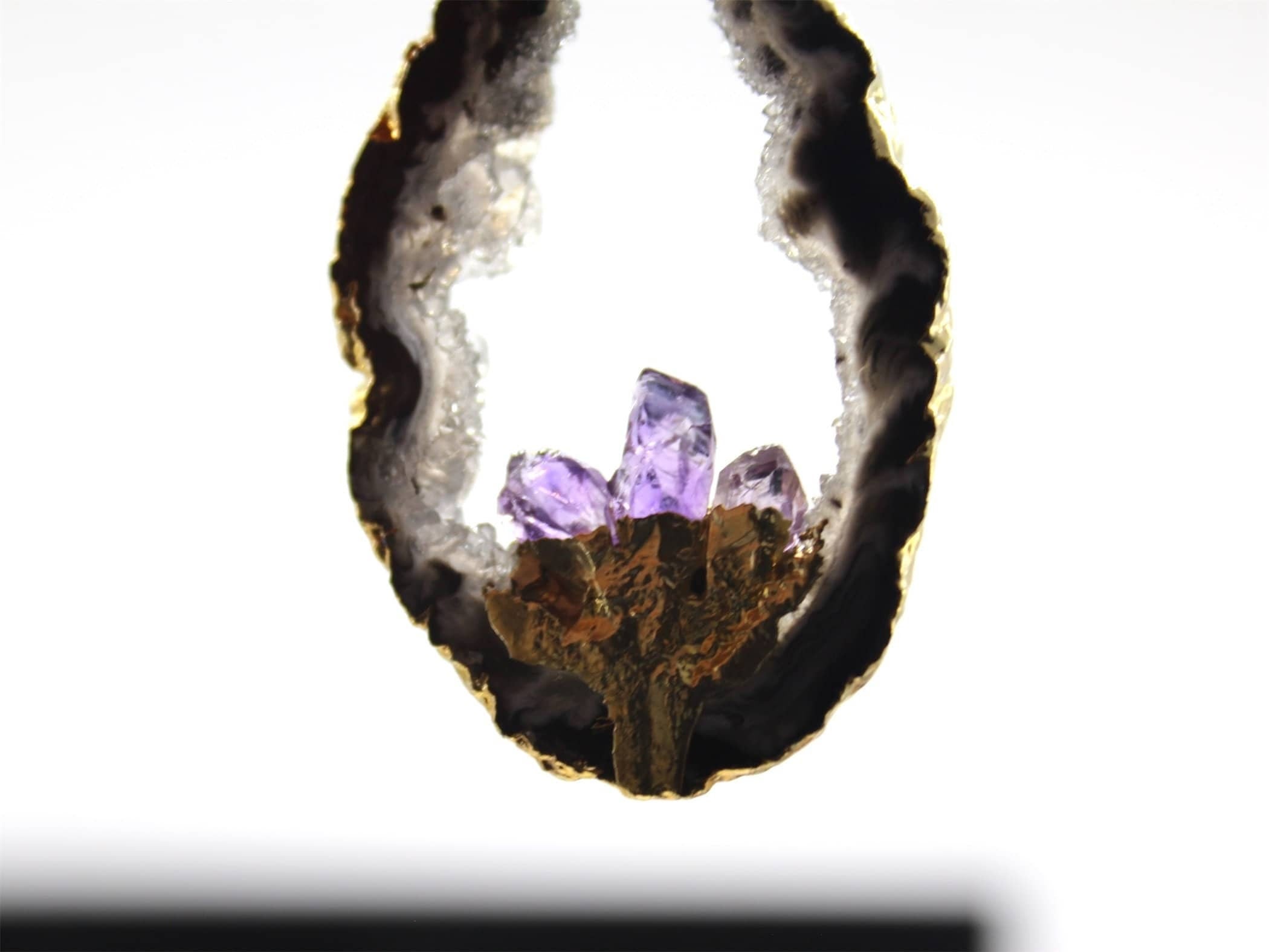 Natural Agte Slice Pendant