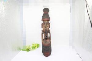 58cmL Vtg African Mask.
