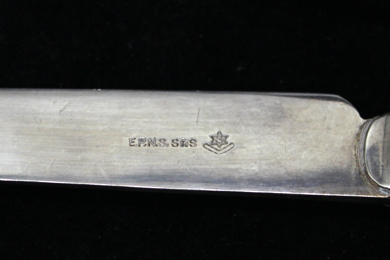 12P Australian Made S& S EPNS Mother Of Pearls Fork and Knife Set in Box,