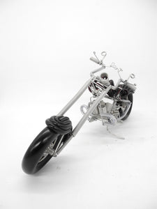Vtg “Harley Handmade Wire Art Sculpture Motorcycle, Collectible , Gift