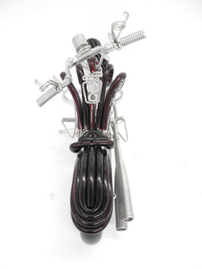 Vtg “Harley Handmade Wire Art Sculpture Motorcycle, Collectible , Gift