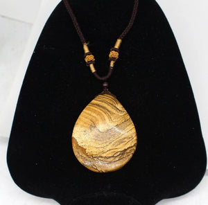 Natural Picture Jasper Pendant, Jewellery