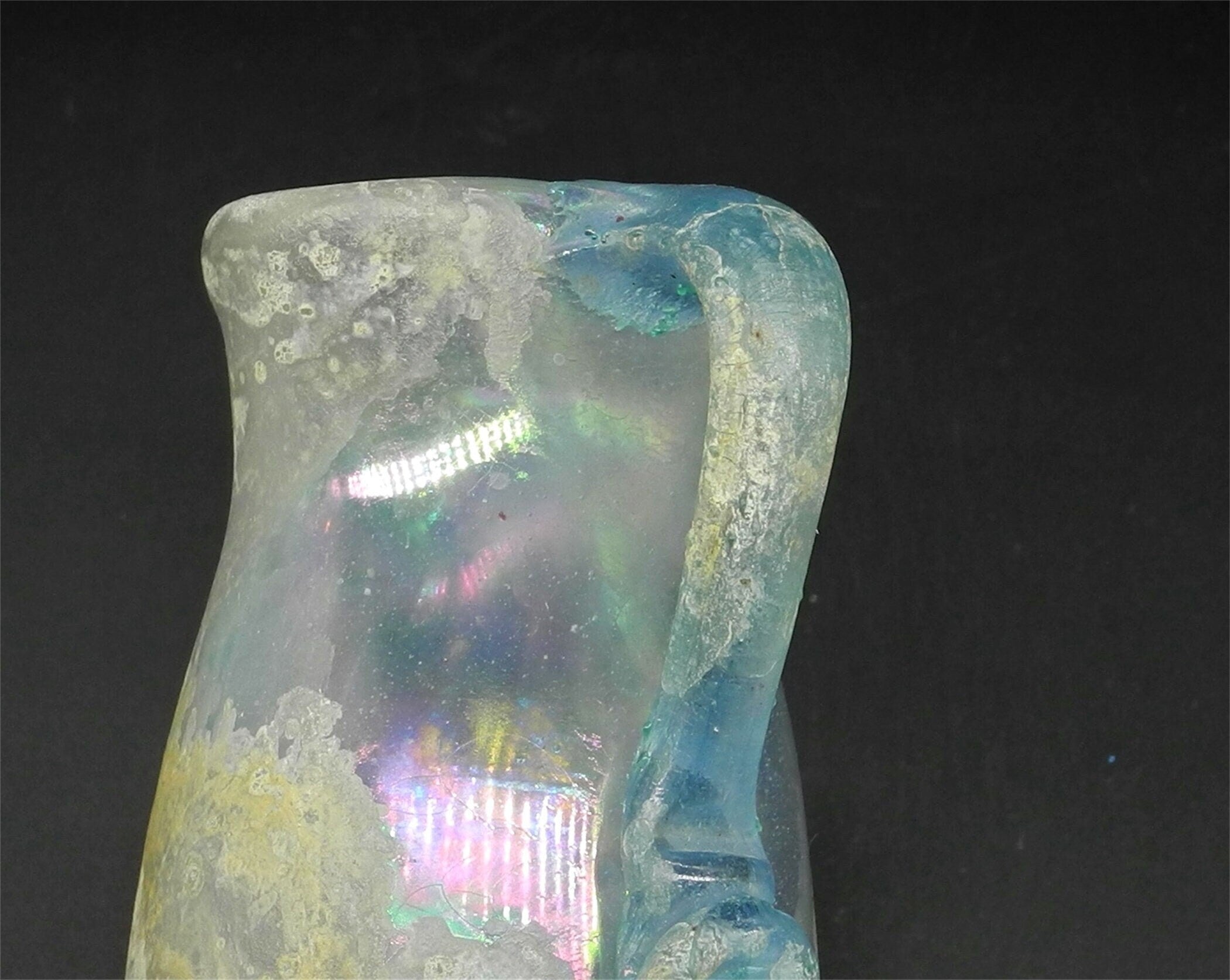 Vtg Glass Jar with Original Label