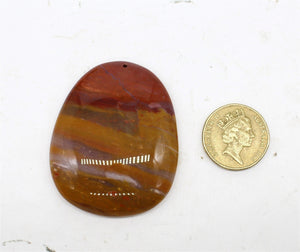 Red Natural Gemstone Pendant, Jewellery, Accessories