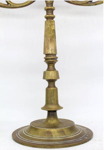 Rare 54cm 19th Kingdom of Prussia 4.8kg Candelabra, Super heavy 4.8kg