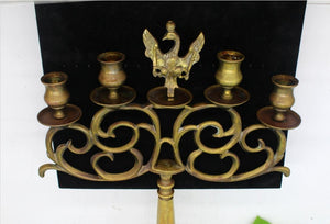 Rare 54cm 19th Kingdom of Prussia 4.8kg Candelabra, Super heavy 4.8kg