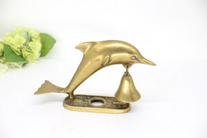 Brass Bell on Dolphin Stand