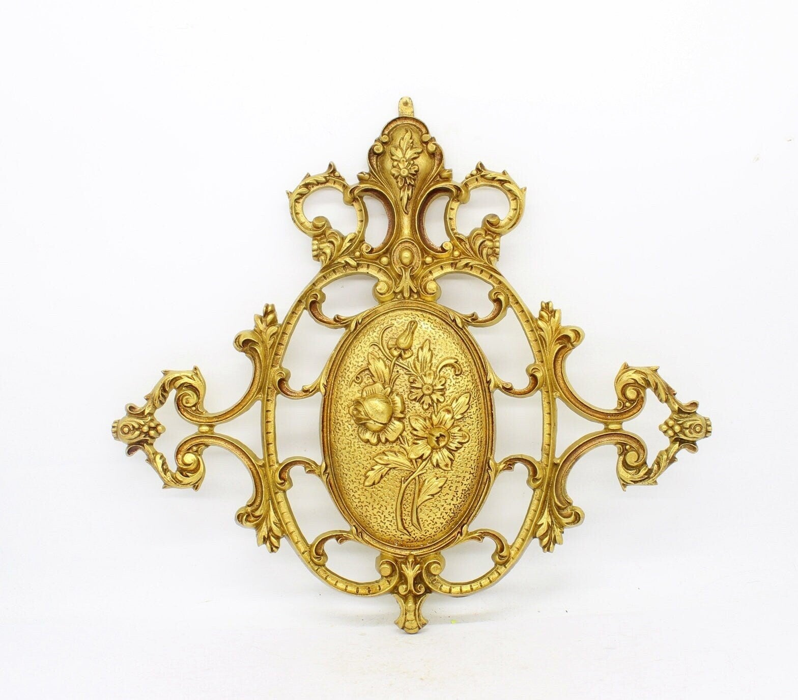 3kg 38cmL Pair Solid Brass Wall Panel