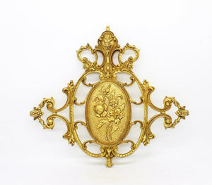 3kg 38cmL Pair Solid Brass Wall Panel