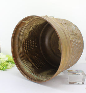 XL Bard England Brass planter