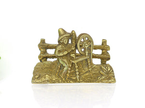 Brass Card Holder