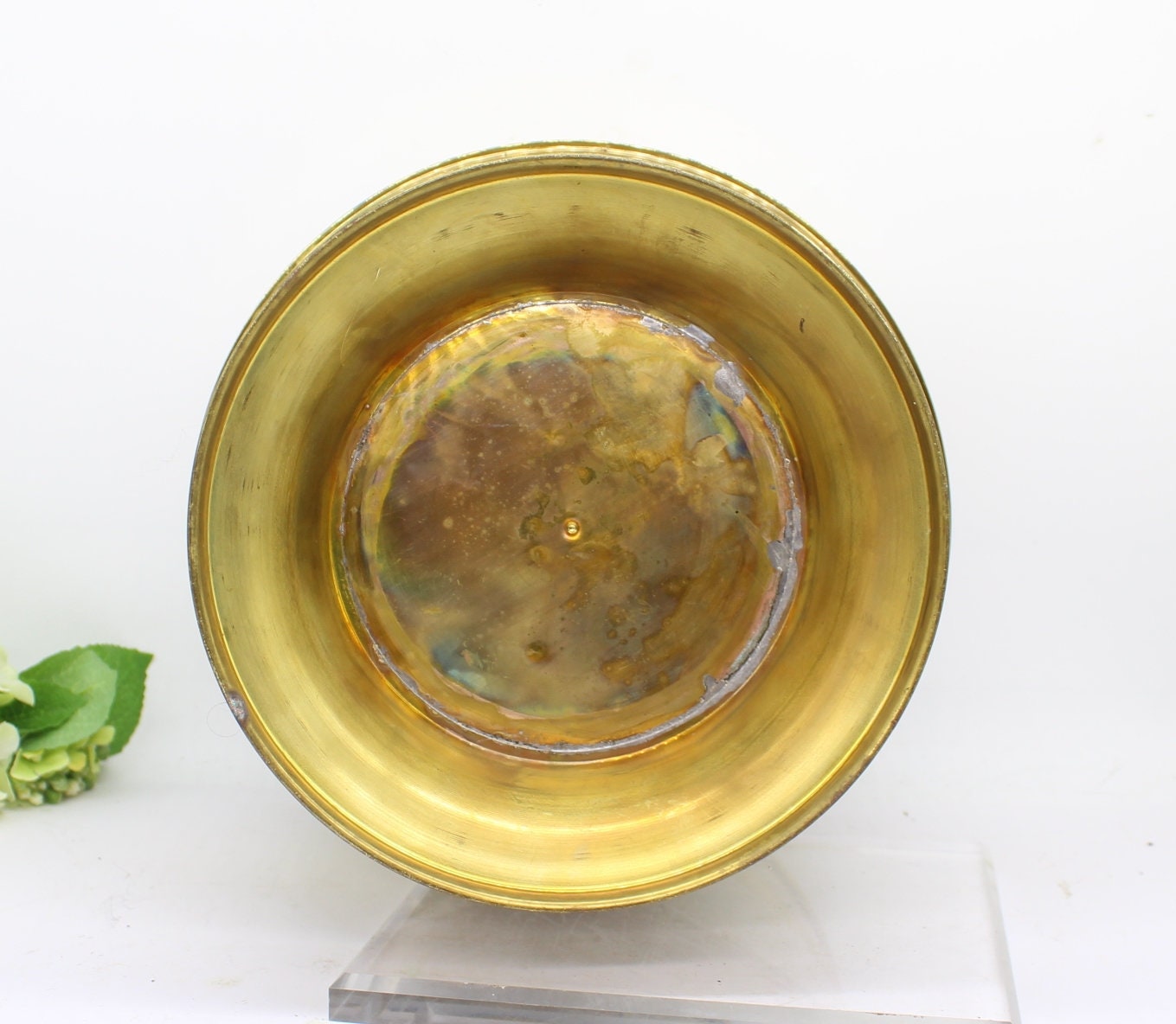 Big Brass planter,home decor
