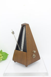 Working Condition Mid century Wittner timber cased metronome,