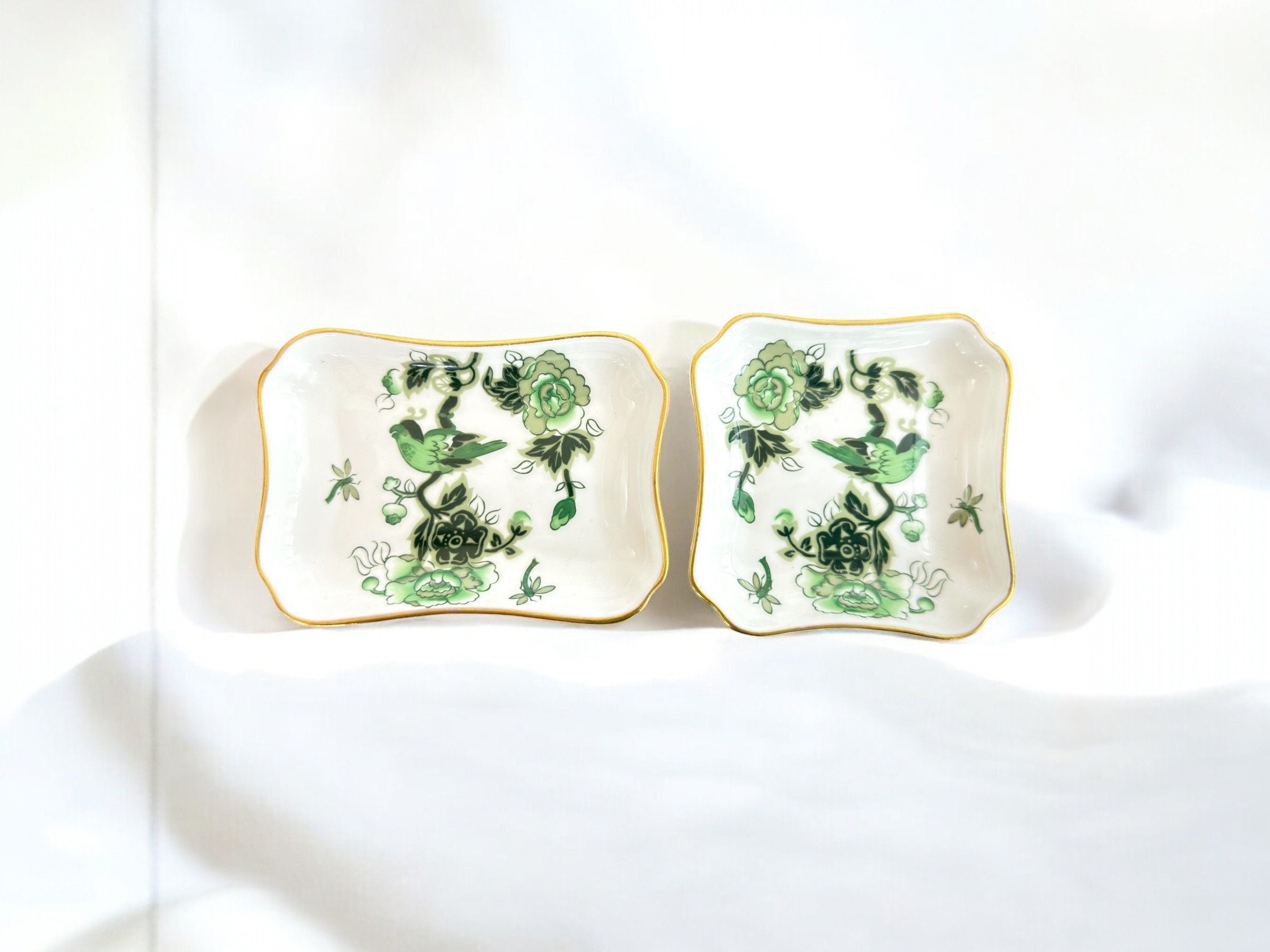 2xcoalport plate made in England Cathay