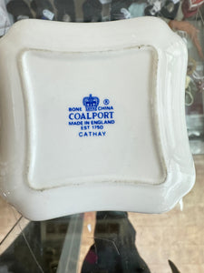 2xcoalport plate made in England Cathay