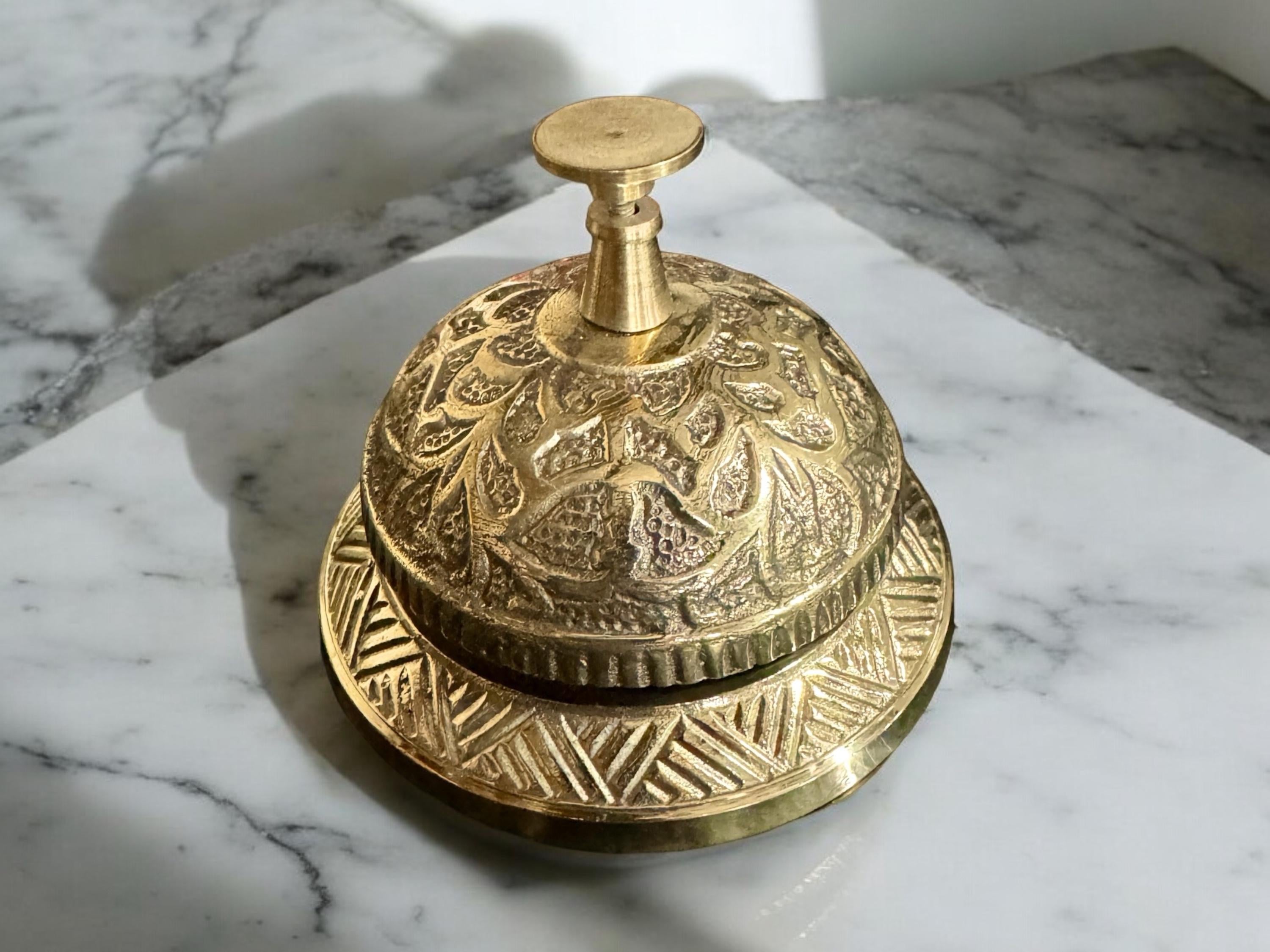 Vintage Desk Brass bell
