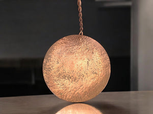 hand made long copper spoons