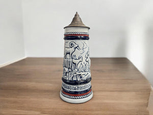 Avon handcrafted brazil beer steins Vintage Mountain Goat Eagle Sheep Moose