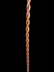 hand made long copper spoons