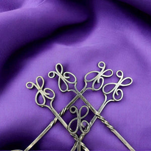 Set of 5 Sargison's (Hobart, Tasmania) Australian Arts & Crafts Sterling Silver Coffee Spoons