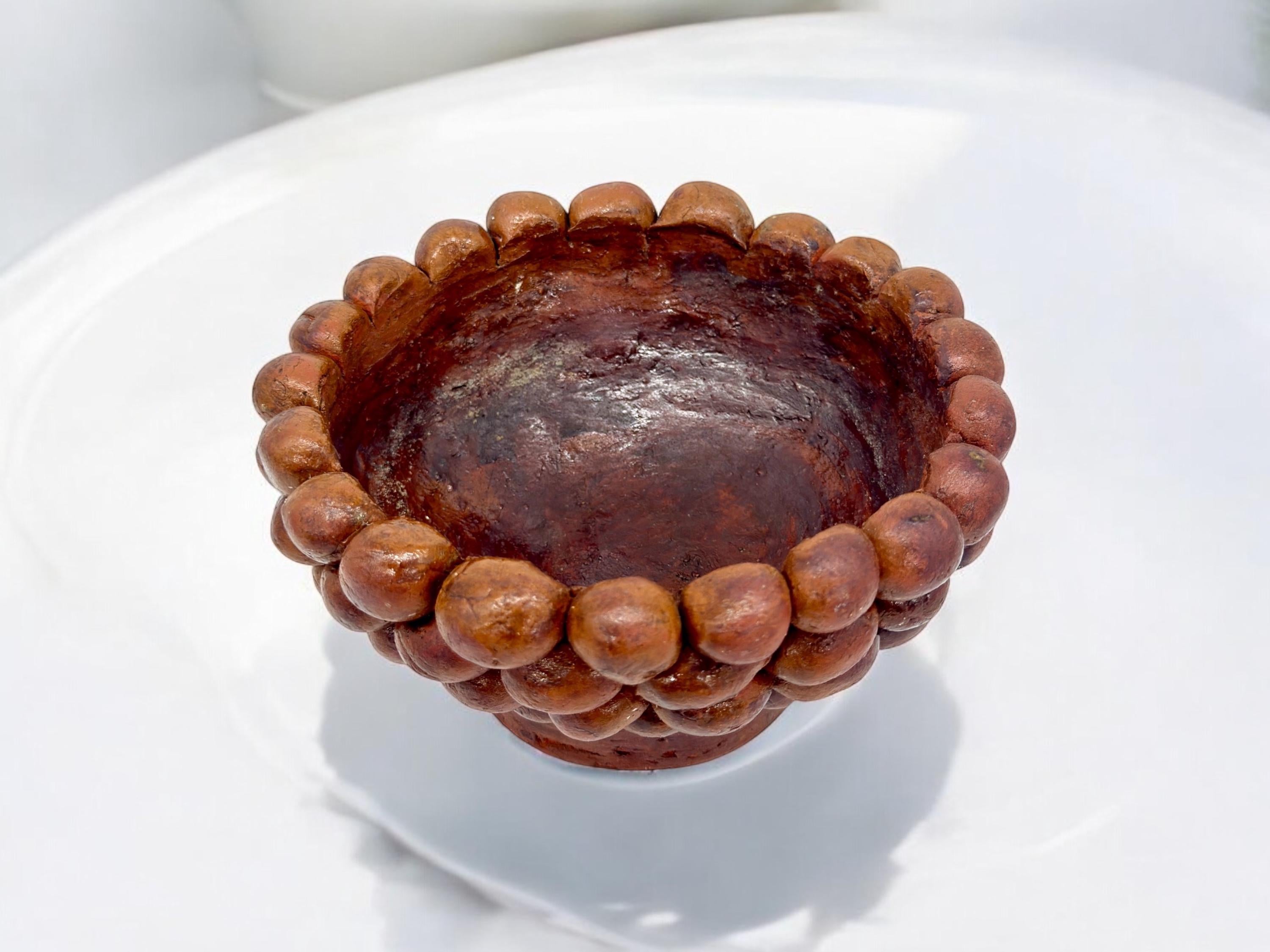 Hand made pottery planter