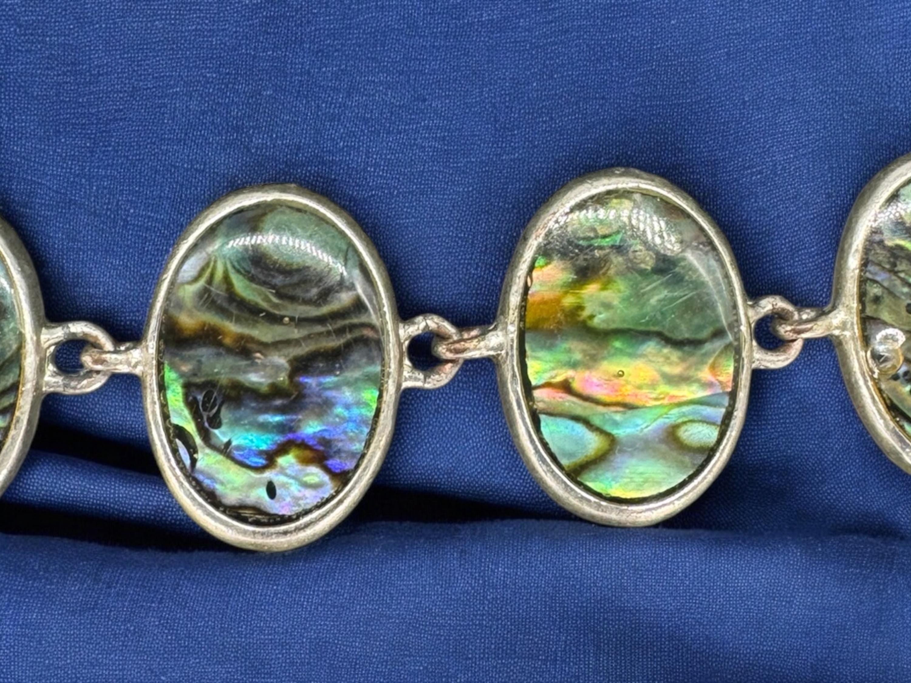Paua shell bracelet