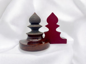 hand turned wooden bookend by Martin Jrend in west Australia