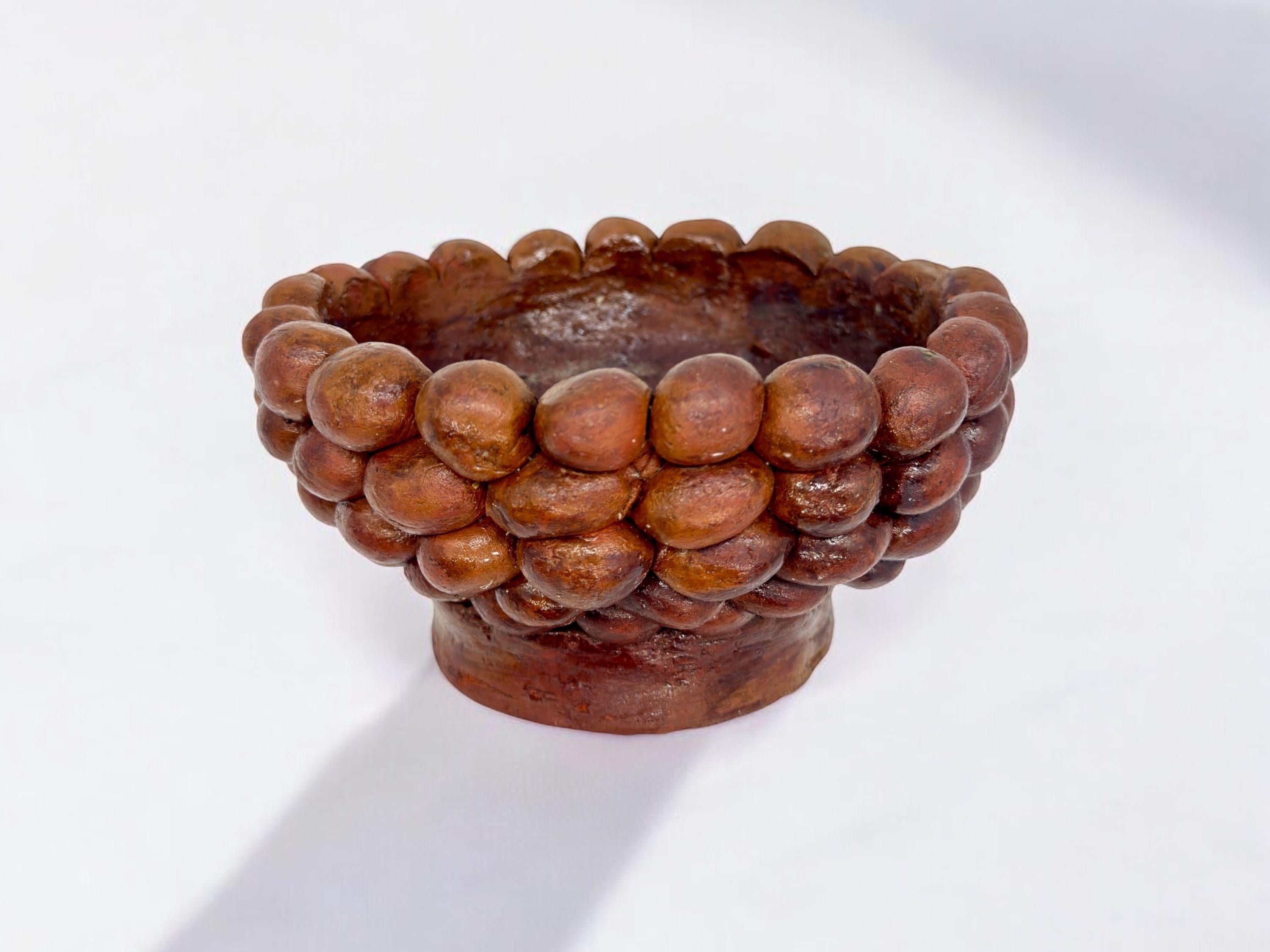 Hand made pottery planter