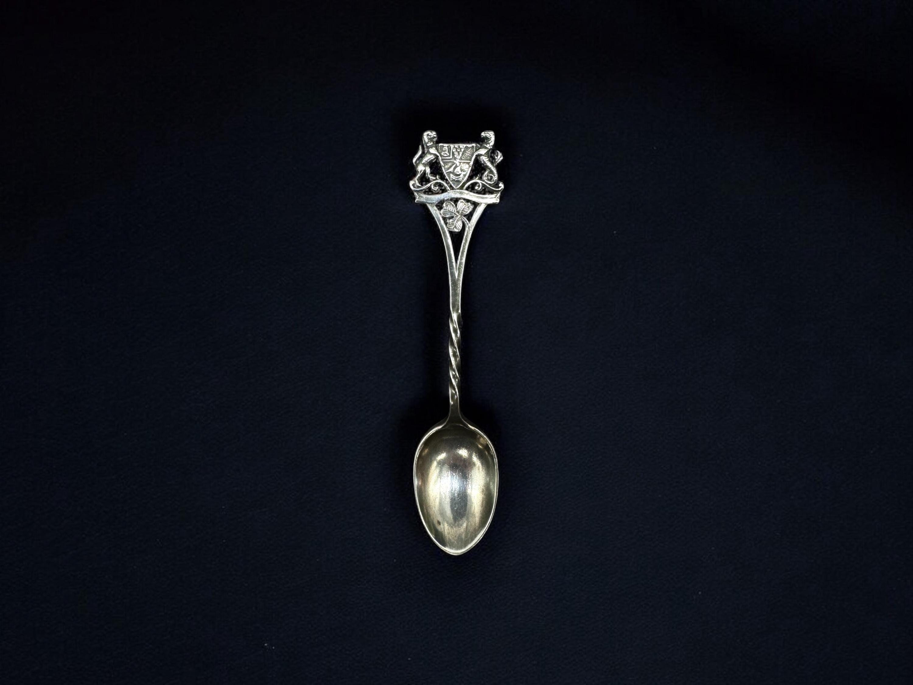 1909 Sterling Silver spoon London West front St Pauls