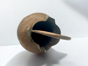 big copper vessel/water pot with handle