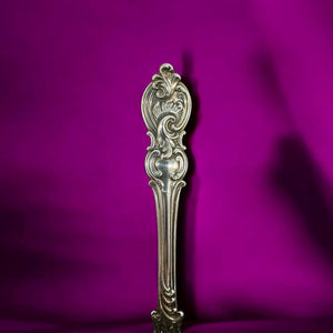 1851 Sterling silver spoon Sheffield hallmark by AH