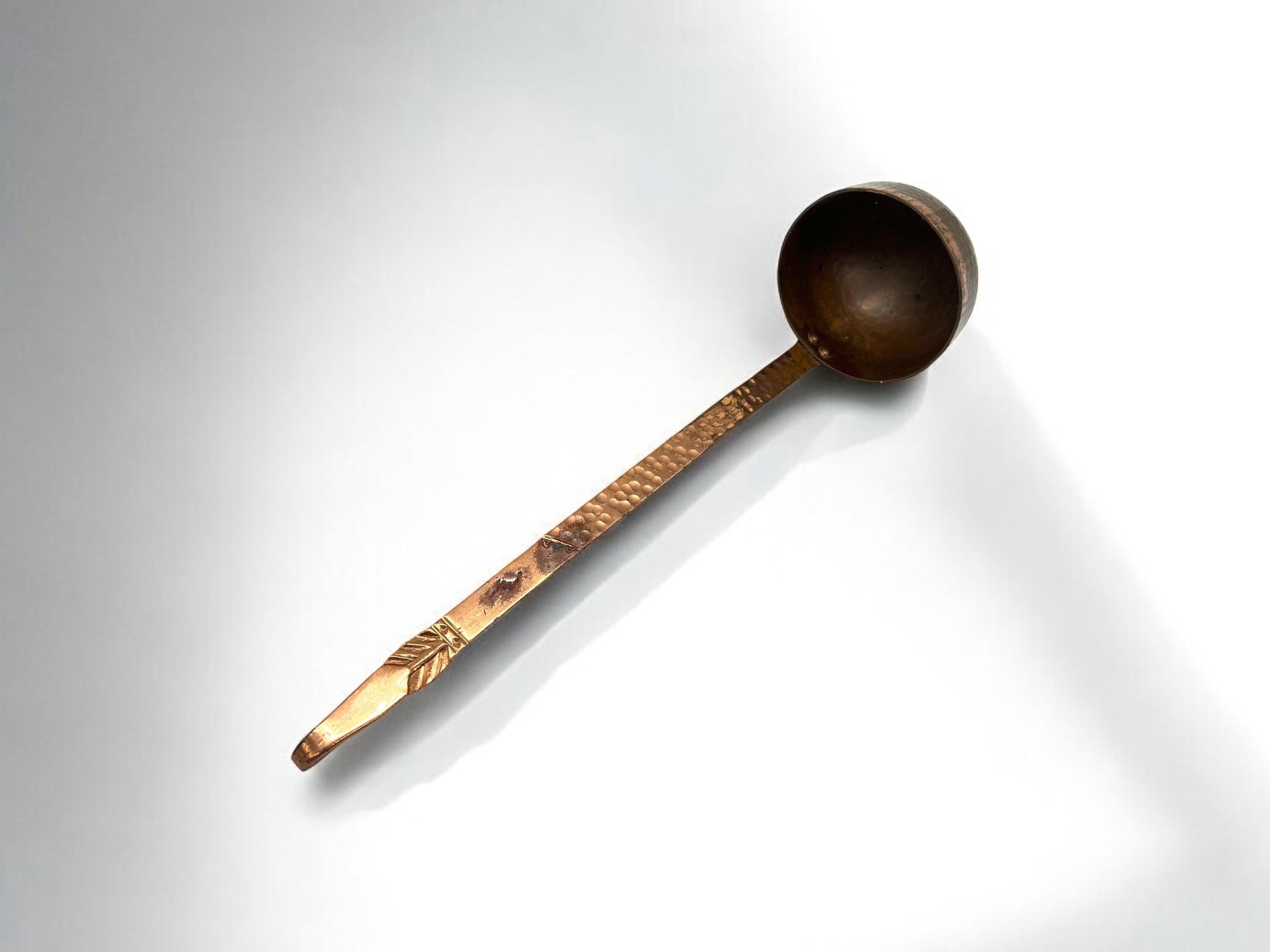 Copper ladle by Weeda Tasmania