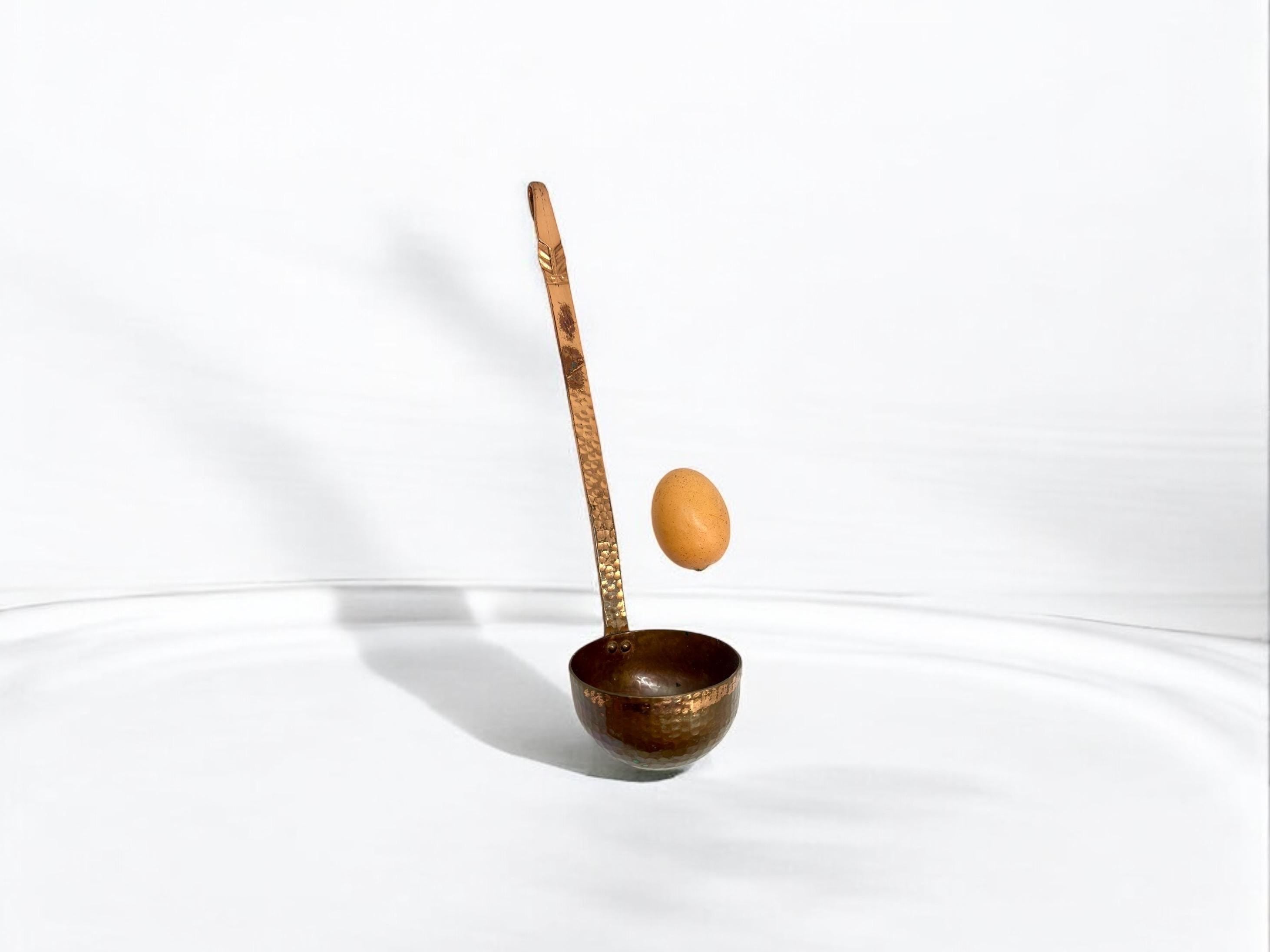 Copper ladle by Weeda Tasmania