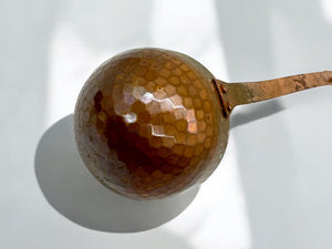 Copper ladle by Weeda Tasmania