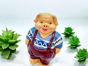 vtg piggy bank,money box ceramics box