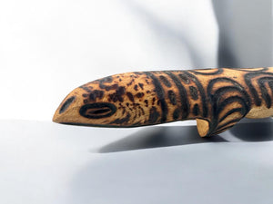 Vintage Australian Aboriginal Art Wood Carving Lizard
