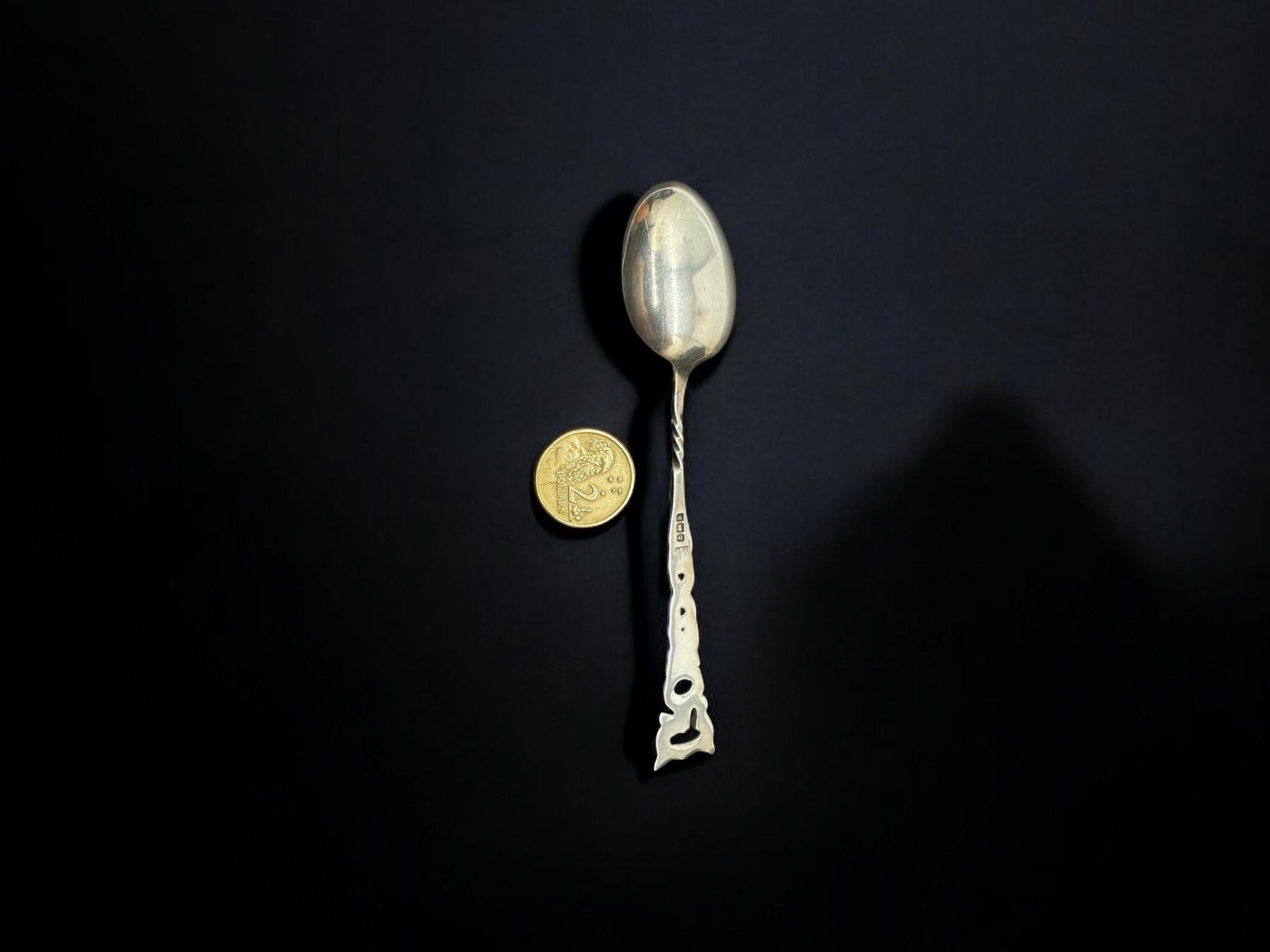 1909 Sterling Silver spoon London West front St Pauls