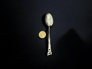1909 Sterling Silver spoon London West front St Pauls