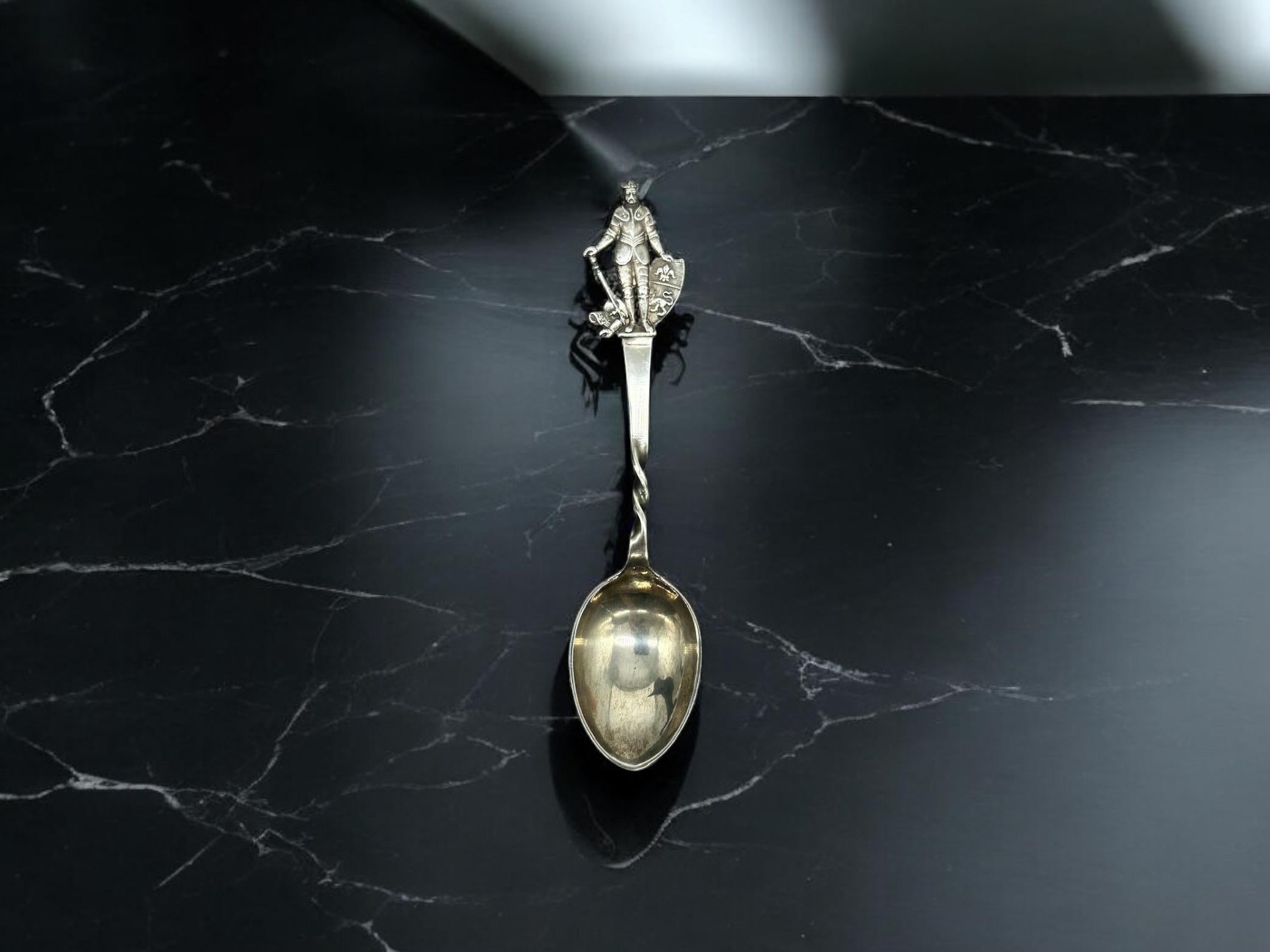 1893 Sheffield sterling silver spoon