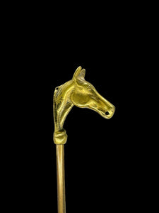 45cm solid Brass horse head shoehorn | long shoe horn